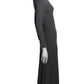 HAIDER ACKERMANN - 2010s Black Knit Evening Dress, Size 4