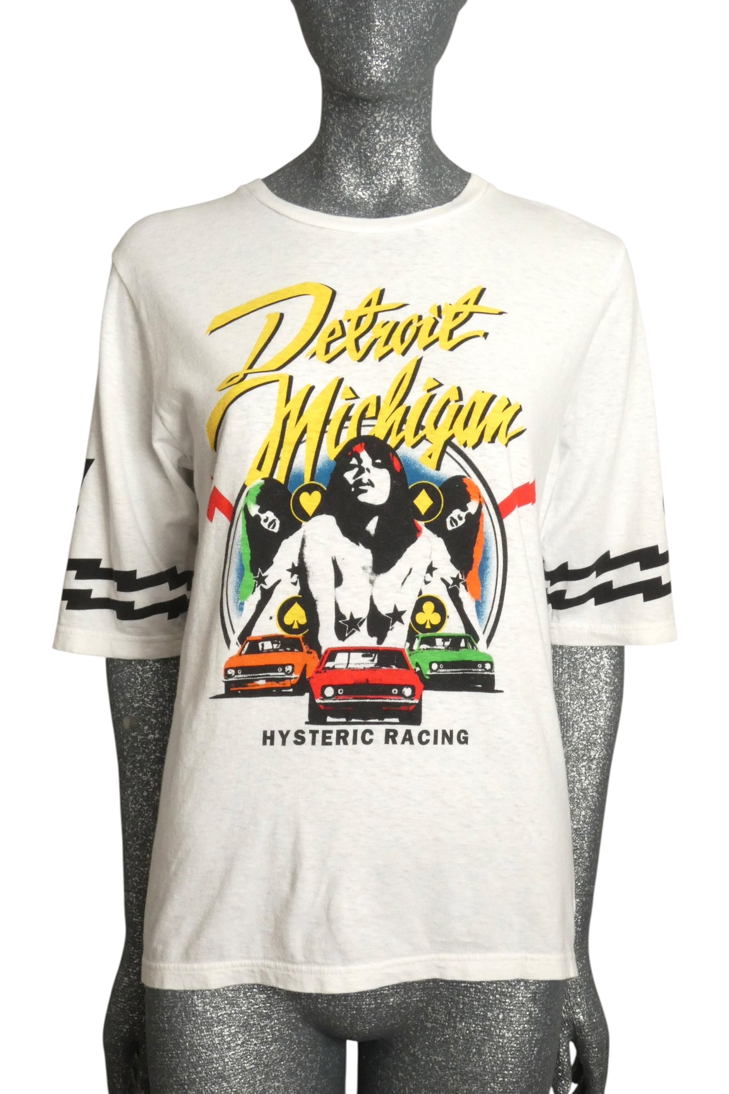 1990s Graphic Print T-Shirt, Size Medium