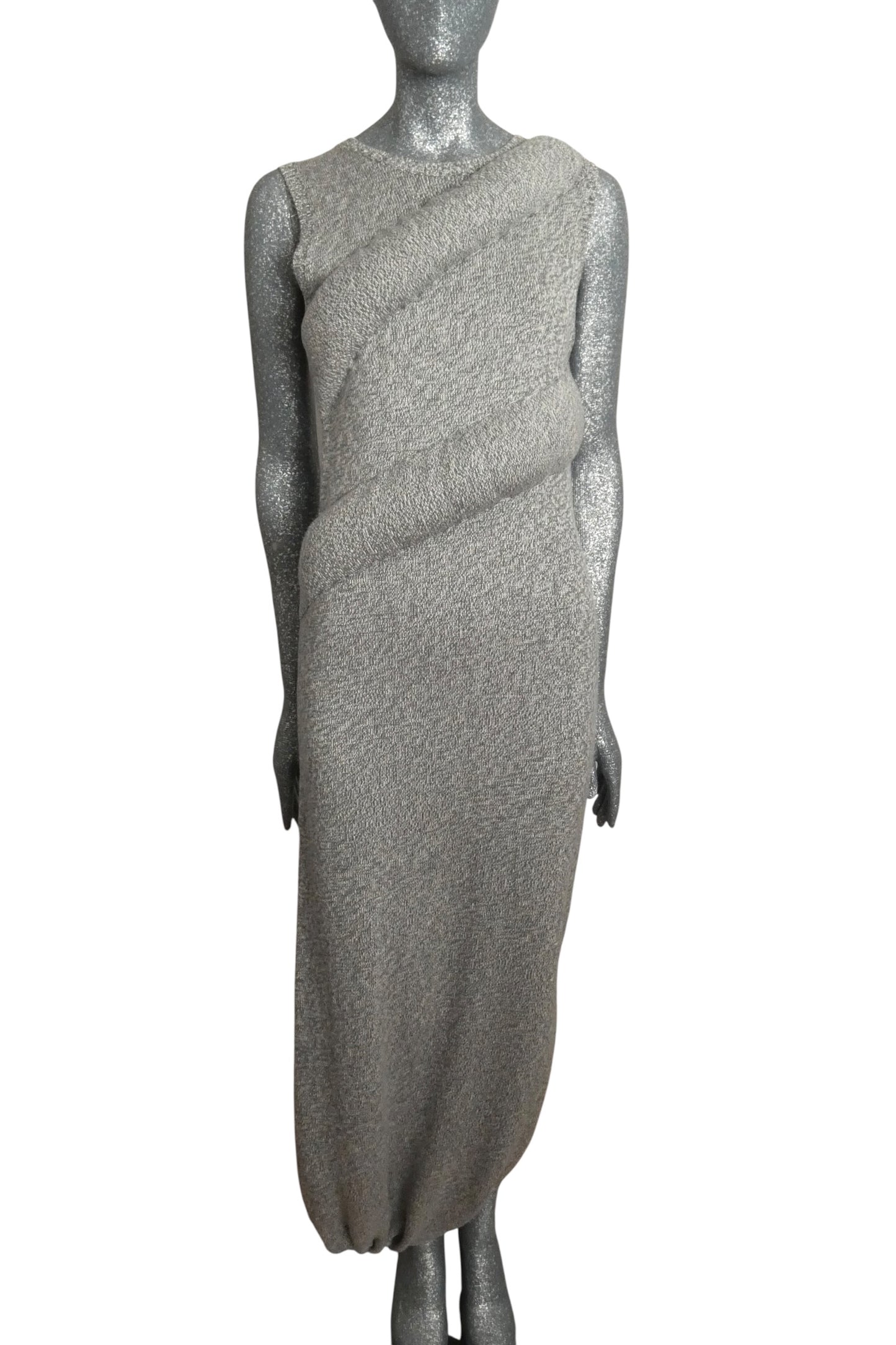JW ANDERSON - 2024 Padded Knit Maxi Dress, Size Medium