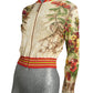 1999 Floral Mesh Jacket, Size Medium