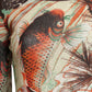 1990s Printed Mesh Blouse, Size Large