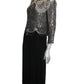1980s Beaded Evening Dress, Size 4