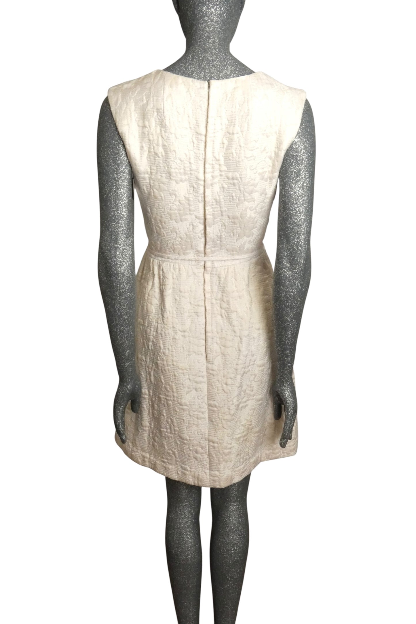 1960s Floral Brocade Dress
