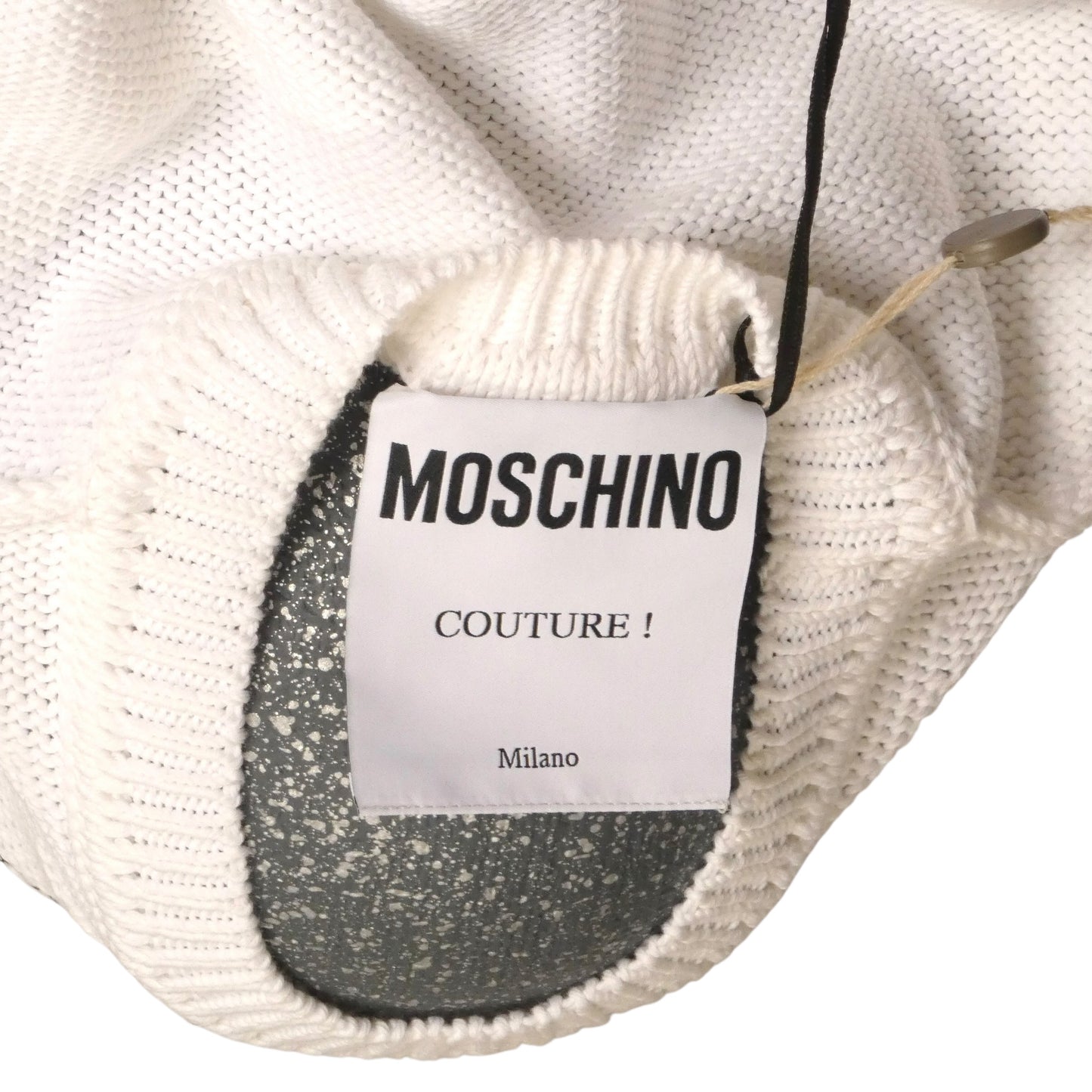 MOSCHINO COUTURE! - 2020 NWT Intarsia Sweater, Size 2