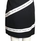 1990s Wool Applique Skirt, Size 6