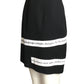 1990s Wool Applique Skirt, Size 6