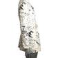 Graphic Print Coat, Size 8