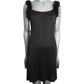 1990s Knit & Feather Slip Dress, Size 6