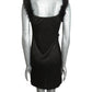 1990s Knit & Feather Slip Dress, Size 6