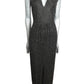 1980s Beaded Silk Evening Gown, Size 6