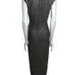 1980s Beaded Silk Evening Gown, Size 6