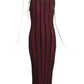 GIANNI VERSACE- 1990s Chenille Knitted Evening Dress, Size-8