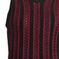 GIANNI VERSACE- 1990s Chenille Knitted Evening Dress, Size-8