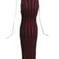 GIANNI VERSACE- 1990s Chenille Knitted Evening Dress, Size-8
