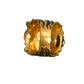 GUCCI- NWT Brushed Gold Lions Head Ring, Multiple Sizes Available