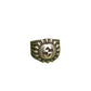 GUCCI- NWT Silver Interlocking "GG" Ring, Multiple Sizes Available