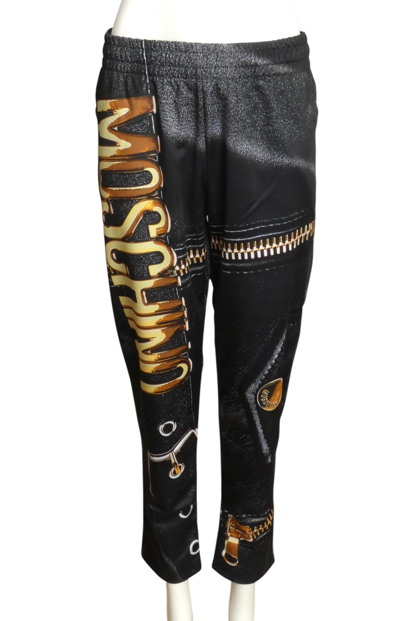 MOSCHINO COUTURE- NWT 2020 Printed Knit Joggers, Size 6