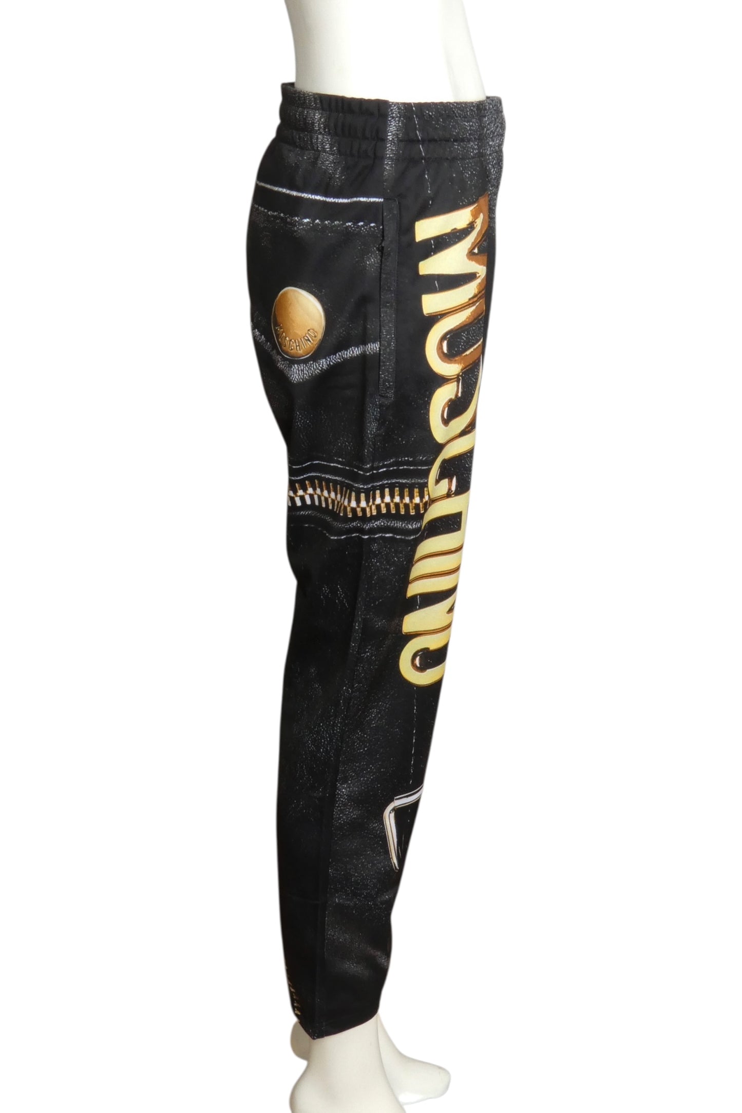 MOSCHINO COUTURE- NWT 2020 Printed Knit Joggers, Size 6