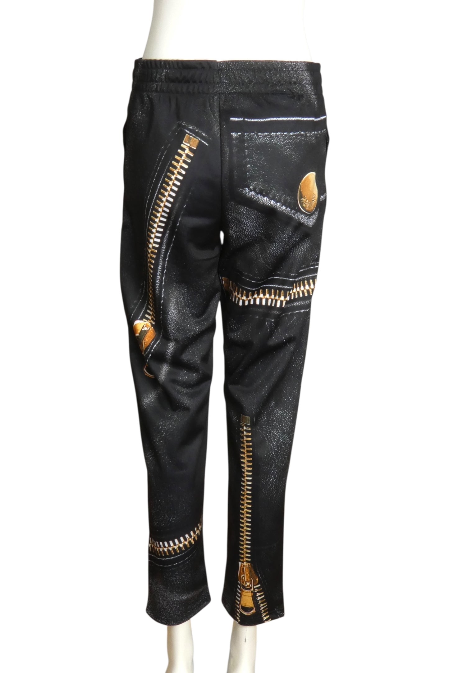 MOSCHINO COUTURE- NWT 2020 Printed Knit Joggers, Size 6