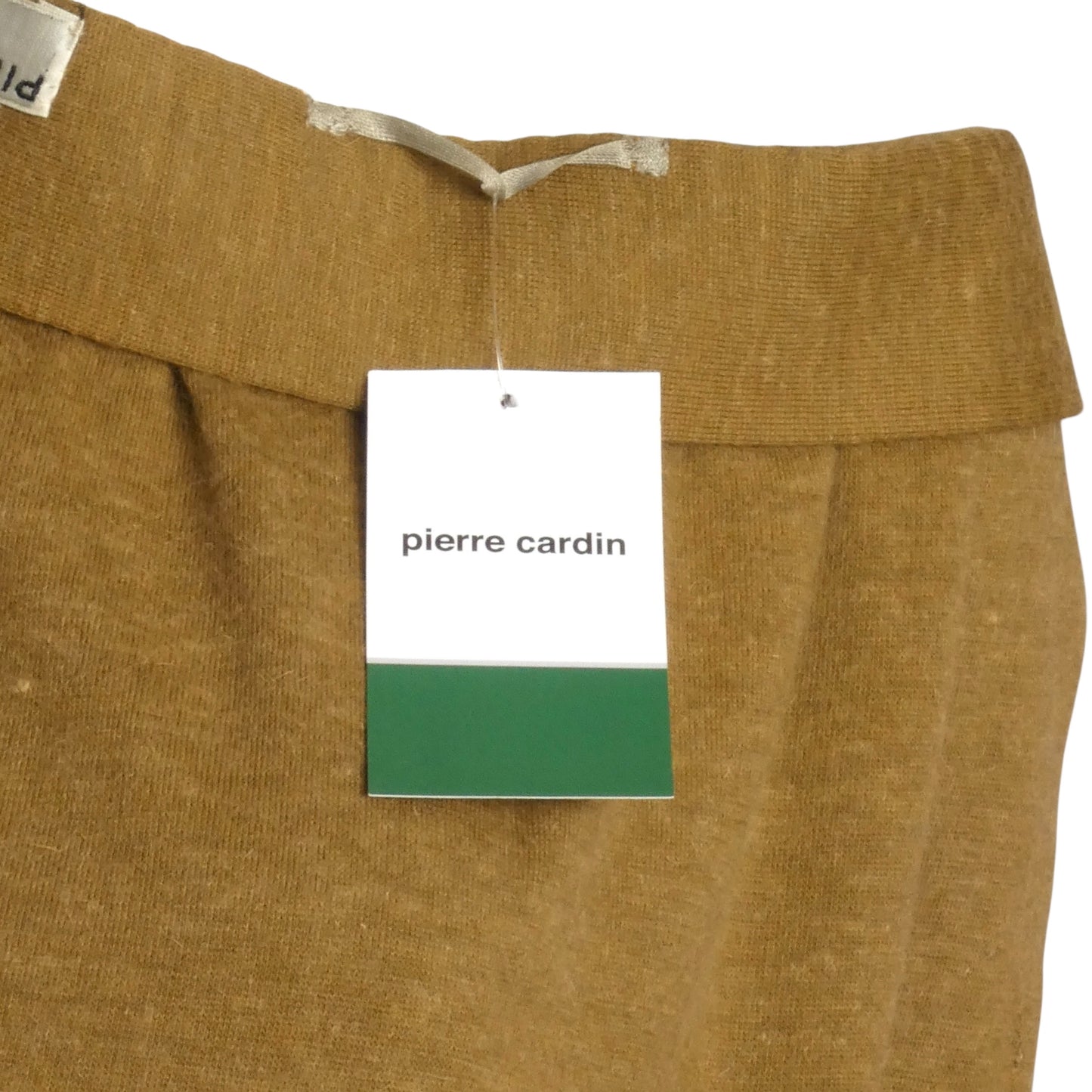 PIERRE CARDIN (HAUTE COUTURE)- 1980s Brown Wool Knit Over Dress, Size 4