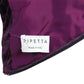 2000s Purple Sequin Velvet Trained Evening Gown, Size 2 Petite