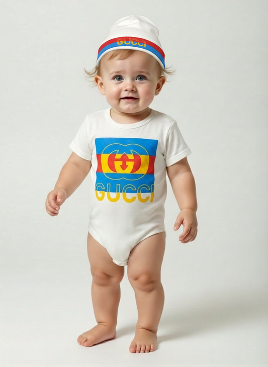 2023 NWT 3pc Multi Color Infant Set, Size 3-6 Months
