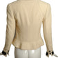 2003 Numbered Haute Couture Boucle & Velvet Blazer, Size 4
