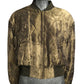 ESCADA - 1980s Wool & Silk Quilted Bomber Jacket, Size-10
