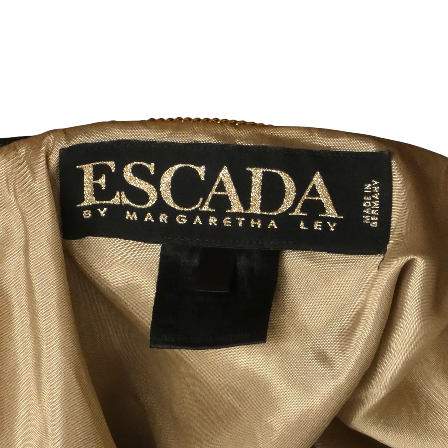 ESCADA - 1980s Wool & Silk Quilted Bomber Jacket, Size-10