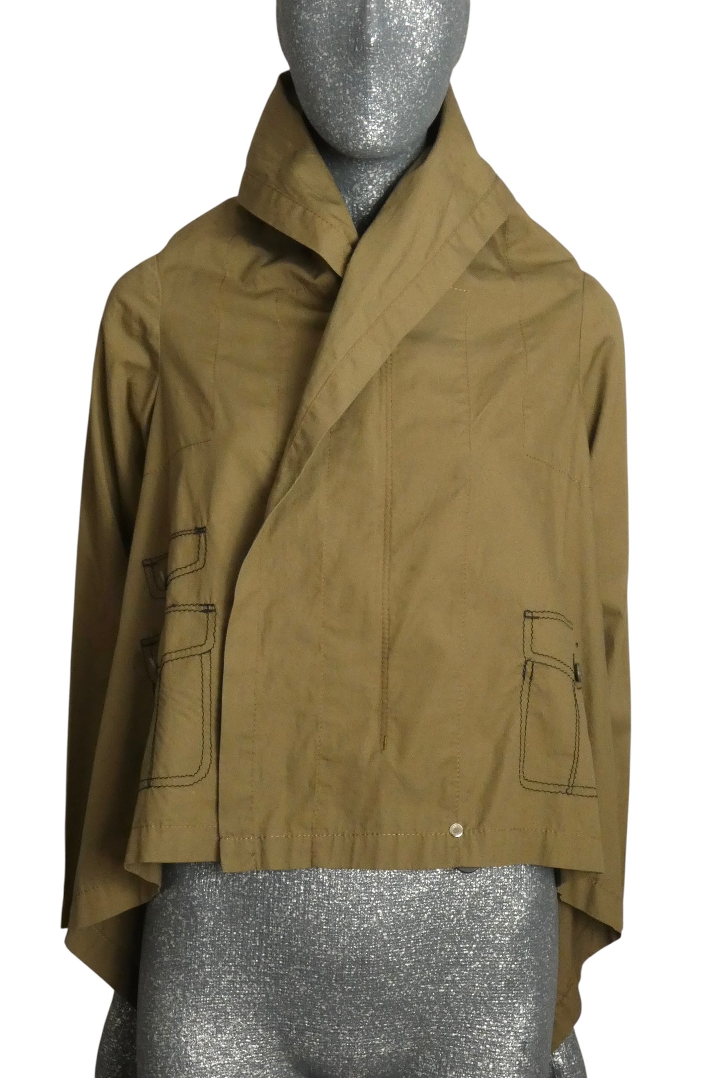COMME des GARÇONS - 2009 Olive Cotton Utility Jacket, Size Large