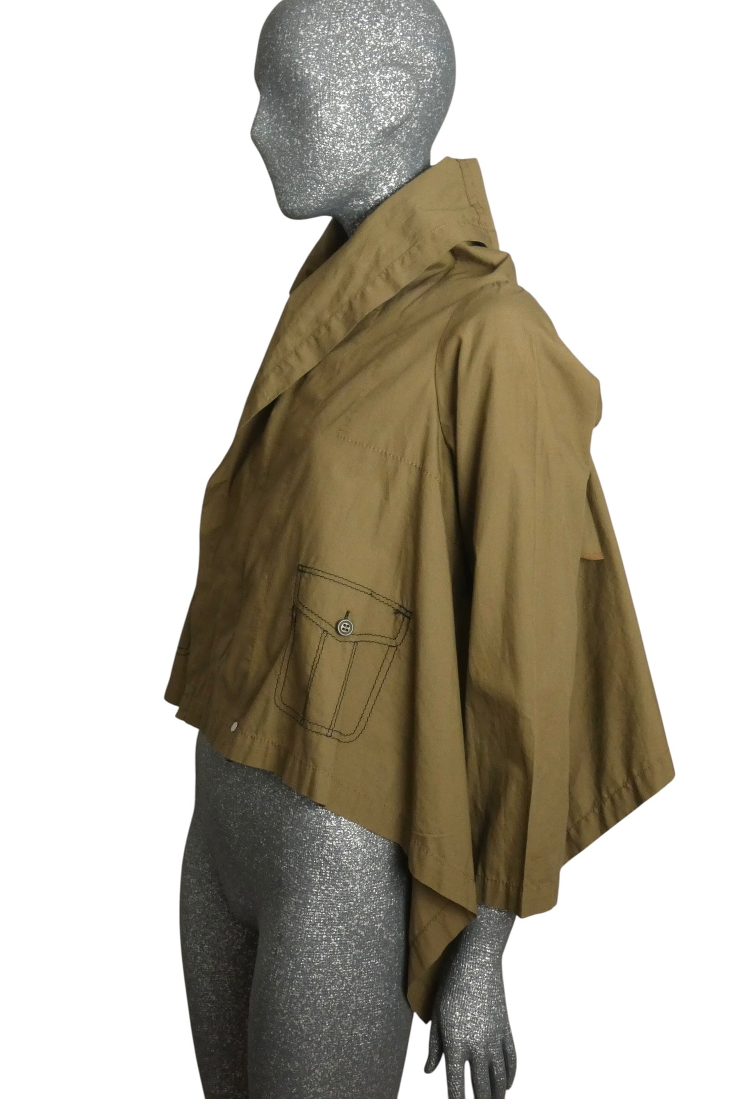 COMME des GARÇONS - 2009 Olive Cotton Utility Jacket, Size Large