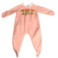 MOSCHINO BABY - Pink Cotton Sleeper, Size- 9 to 12 mos