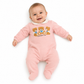 MOSCHINO BABY - Pink Cotton Sleeper, Size- 9 to 12 mos