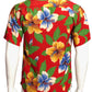1940s AS IS Polynesian Rayon Print Shirt, Size-Small