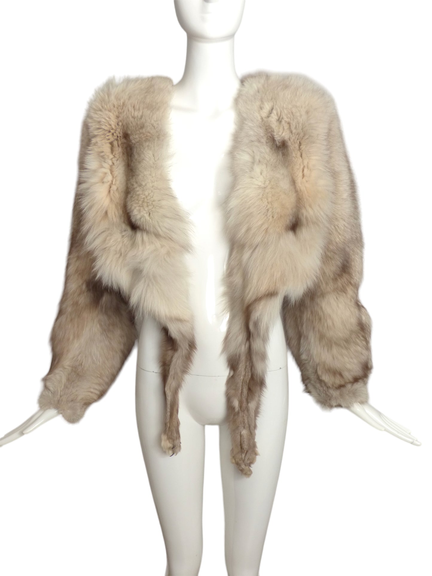 FENDI- 1970s Fox Fur Sleeves