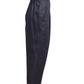 ISSEY MIYAKE PLANTATION- 1980s Black Linen Pants, Size 8