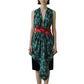 2012 2pc Silk & Velvet Skirt Set, Size 4