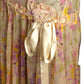 Floral Chiffon Flapper Dress, Size-8