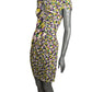 Jersey Knit Ruched Dress, Size-2