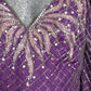 1980s Beaded Jersey Gown, Size 10