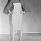 1979 Grey Wool Knit Sheath Dress, Size 4