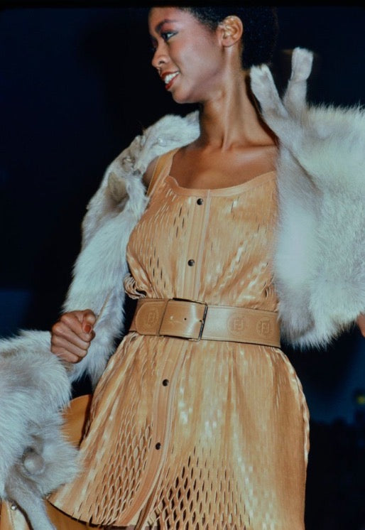 FENDI- 1970s Fox Fur Sleeves