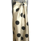 Polka Dot Evening Dress, Size 10