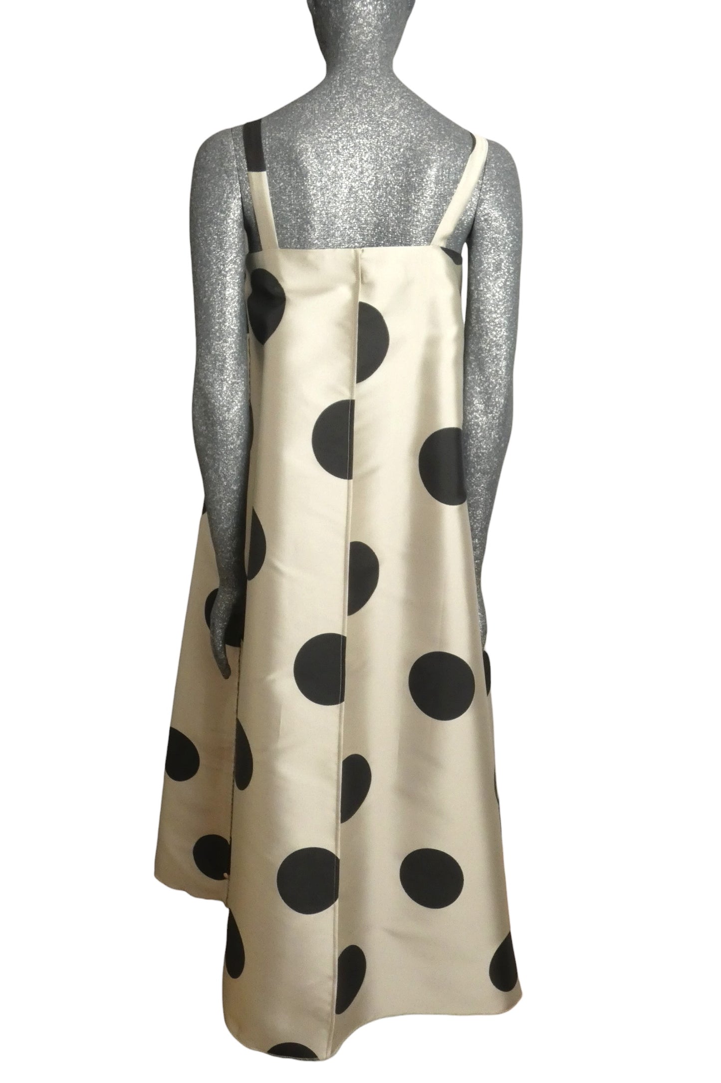 Polka Dot Evening Dress, Size 10