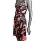 Jersey Knit Ruched Dress, Size-2