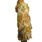 ZIMMERMANN-Floral Chiffon Dress, Size-6
