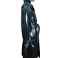ALAIA - 2023 Patent Coated Wool Overcoat, Size-8