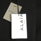 ALAIA - 2023 Patent Coated Wool Overcoat, Size-8
