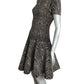 ALAIA - Zebra Stripe Knit Dress, Size-10