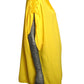 ANDREW GN - 2012 Yellow Beaded Silk Caftan Blouse, Size 10
